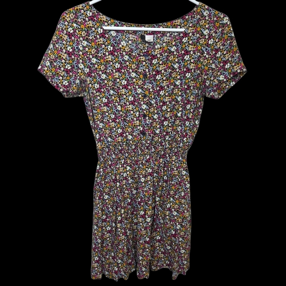⭐️Divided Floral Mini Dress - Multicolor Size 6